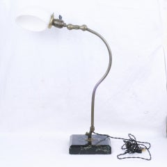 Early 20th Century Articulated Desk Lamp.