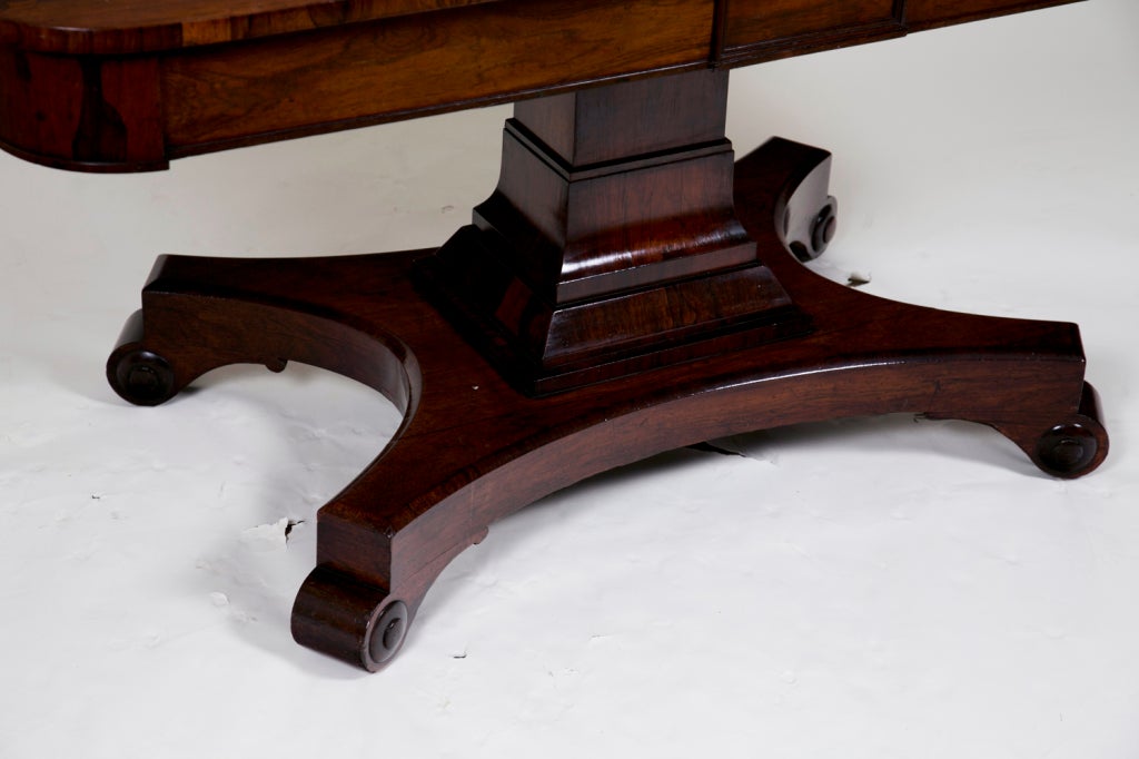 Regency Rosewood Library Table