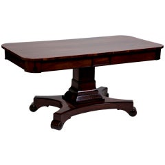 Regency Rosewood Library Table