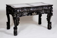 Inlaid Chinese Console
