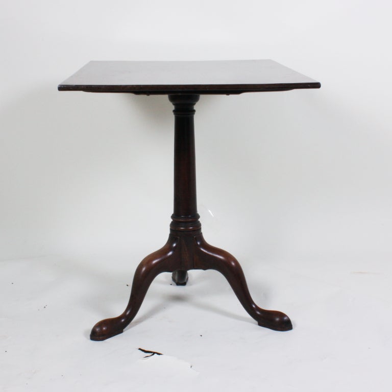 Georgian Oak Tripod Table