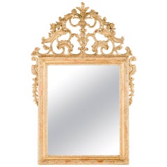 Venetian Carved and Gilt Wood Mirror