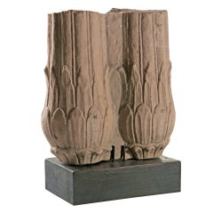 Indian Sandstone Column Fragment