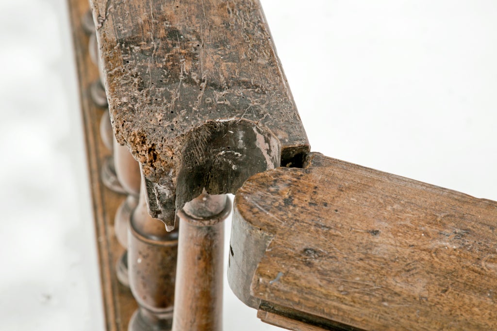 Wood Pair of Baroque Italian Walnut Railings / Gates
