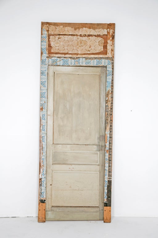 Pair of 18th Century French Painted Doors, ex. Doris Duke 1