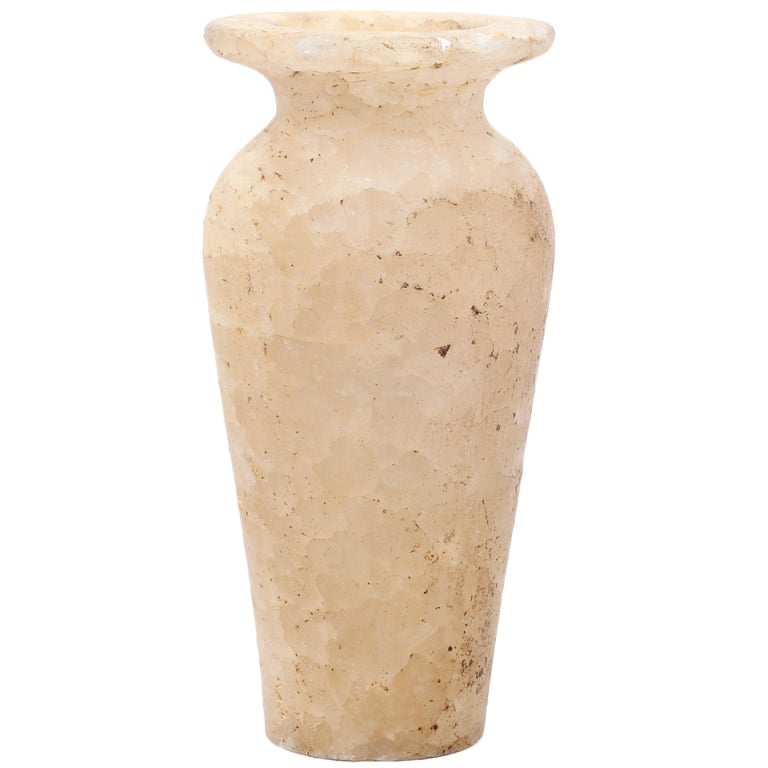 Egyptian Alabaster Vessel