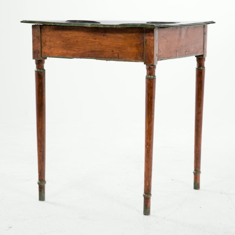 Directoire 19th Century French Faux Marble Wine Table
