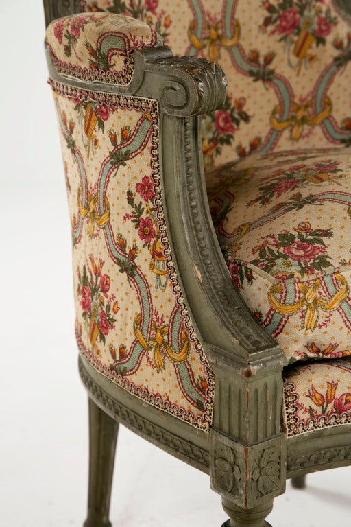19th Century Pair of French Chairs (Bergeres)