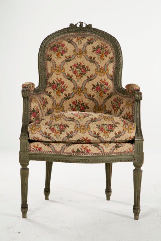 Pair of French Chairs (Bergeres) 1