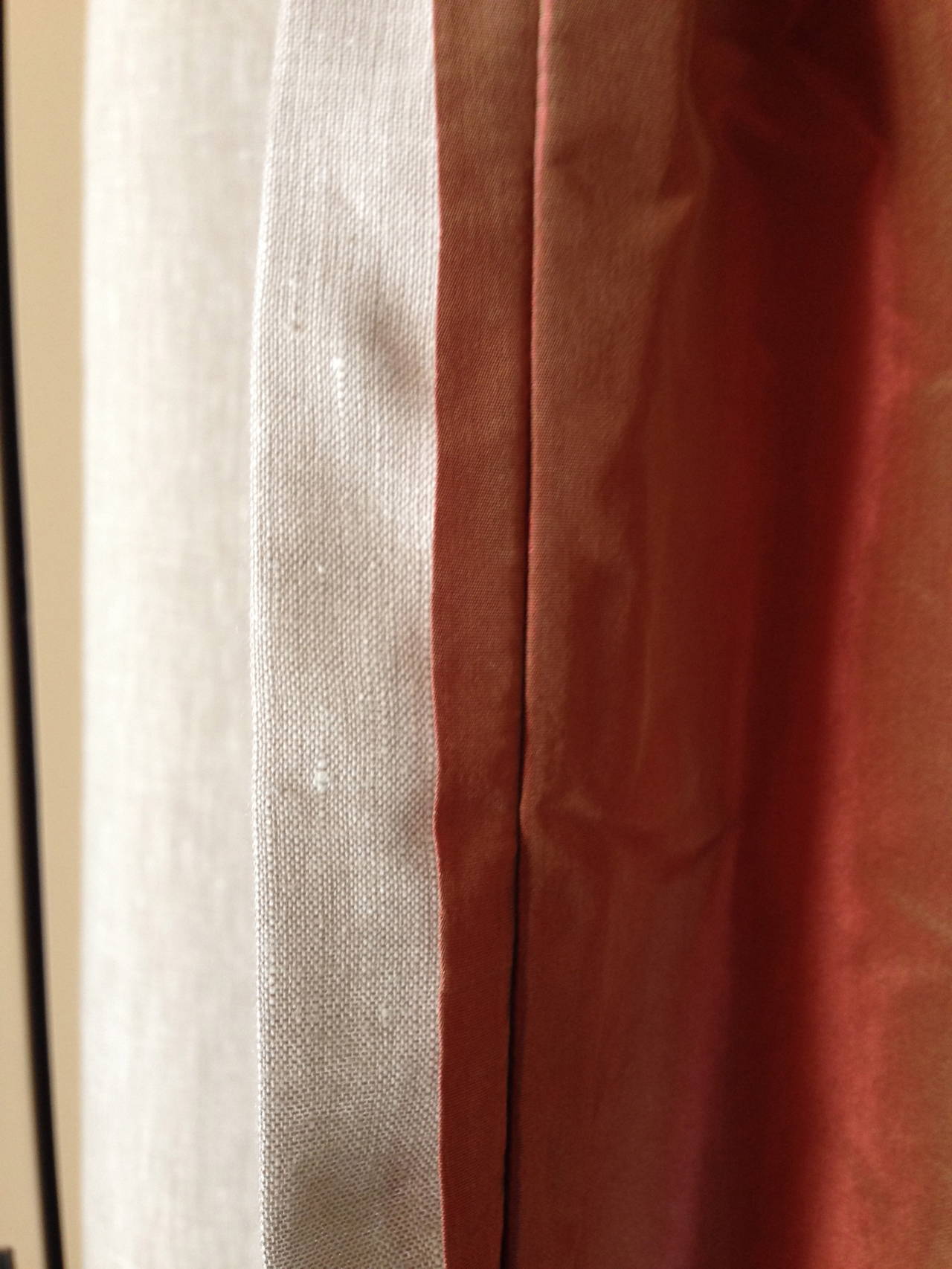 Silk Curtain Panels - Set of 4 1