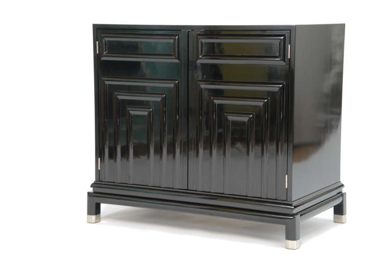 Mid-Century Modern A Set of 4 Renzo Rutili Cabinets for Johnston Furniture Company
