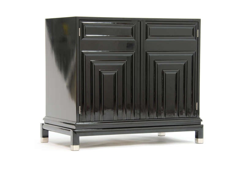 American A Set of 4 Renzo Rutili Cabinets for Johnston Furniture Company