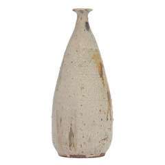 A Wonderful California Extra Large Ceramic Vase in Lava Glaze