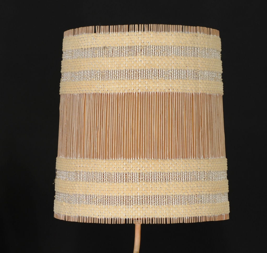 Figural Chinoiserie Lamps with Maria Kipp Shades 4