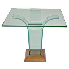 Modern Age Glass Dinette Table