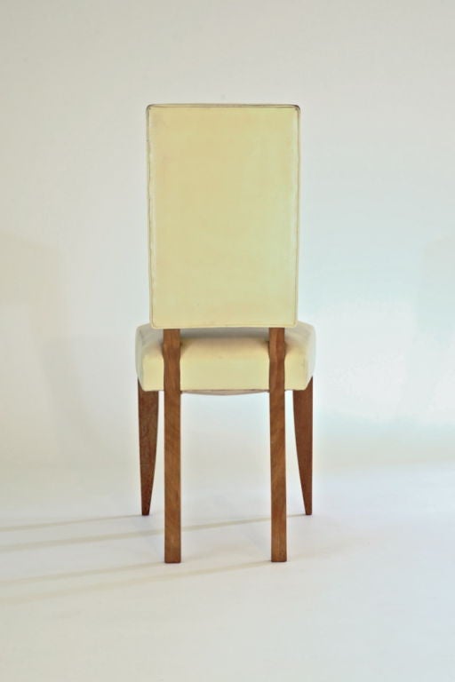 Set of Six French Dining Chairs For Sale 1