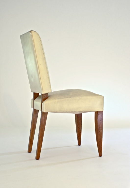 Set of Six French Dining Chairs For Sale 2