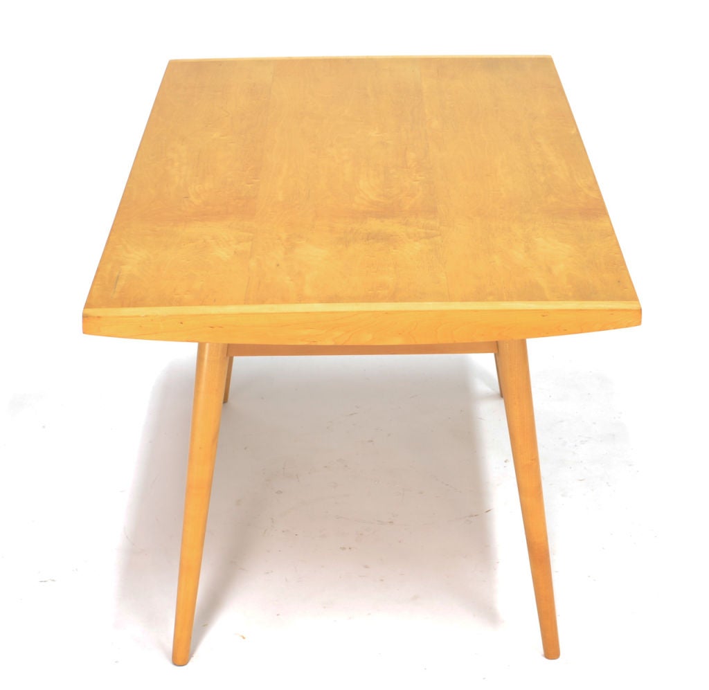 Birch George Nakashima's Writing Table for Knoll For Sale