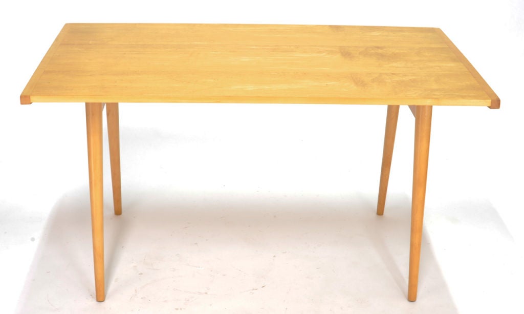 George Nakashima's Writing Table for Knoll For Sale 3