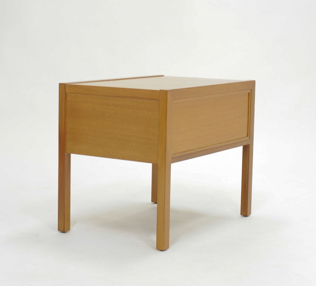 Wonderful Pair of Nightstands in the Style of Michael Taylor 1