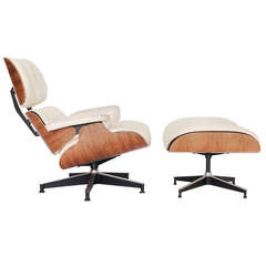 Charles and Ray Eames 670 / 671 Rosewood Lounge Chair for Herman MIller
