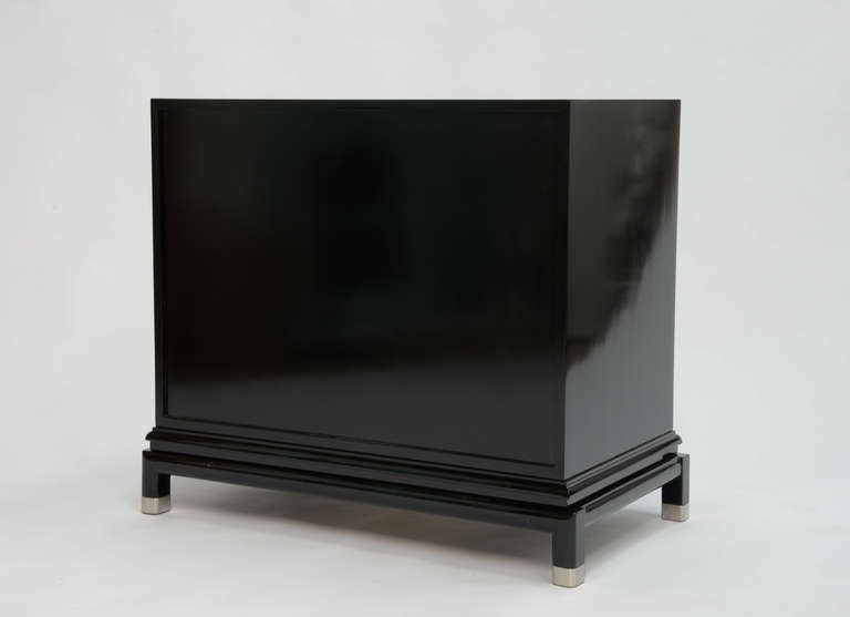 Mid-20th Century Stunning Pair of Renzo Rutili Cabinets for Johnson Furniture Company