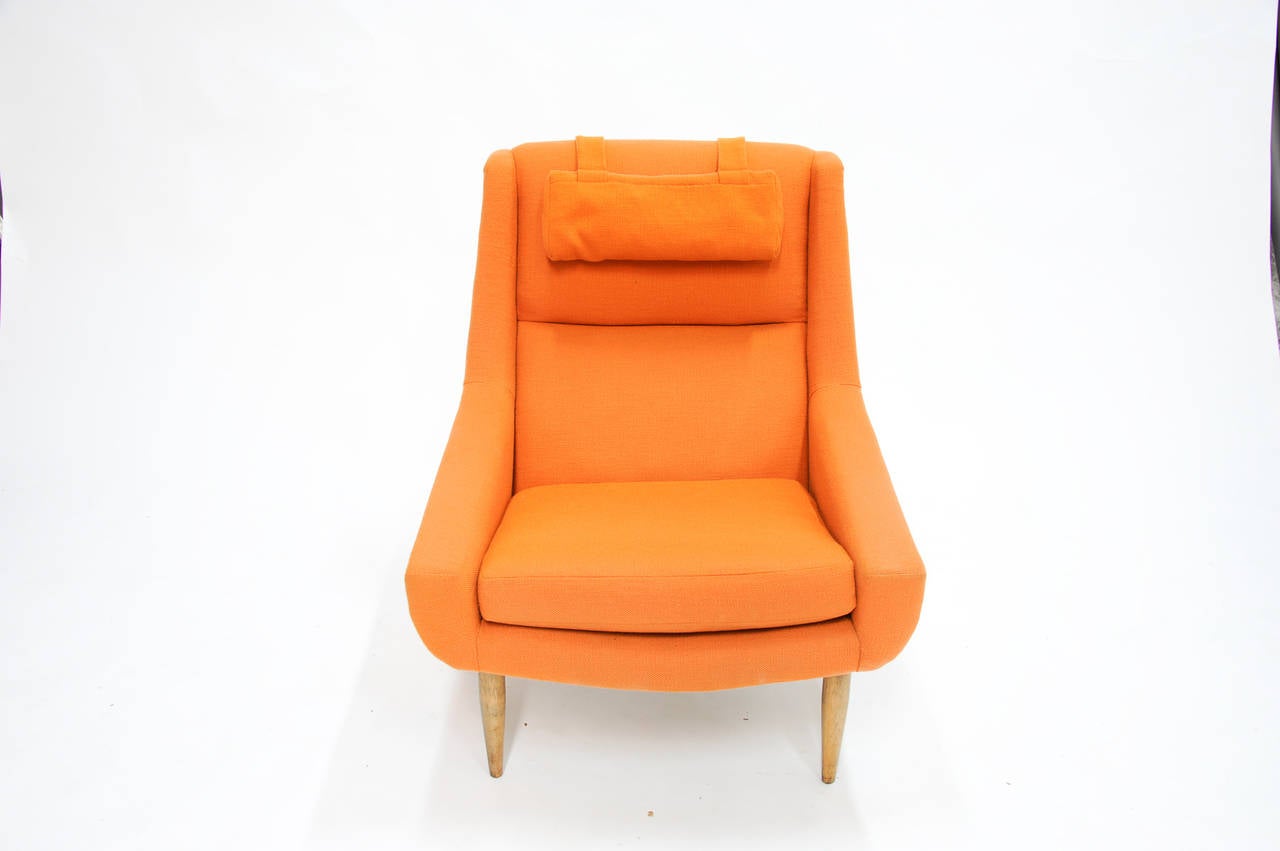 Early Folke Olhsson Club Chair for Dux In Good Condition In Portland, OR