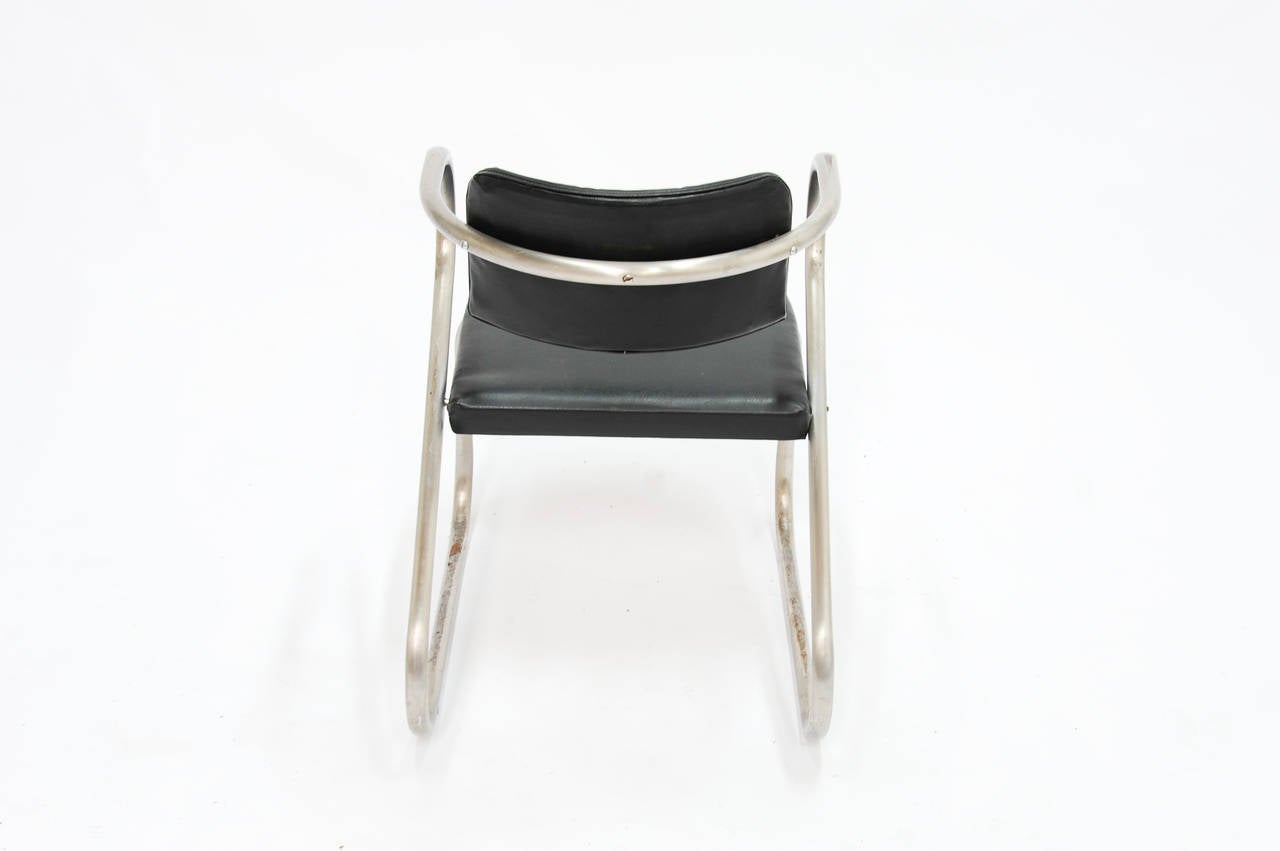 Armchairs in the Manner of Richard Neutra by the Virtue Brothers 1