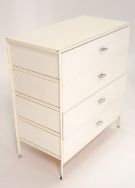 American Rare George Nelson 4 Drawer HighBoy Dressers for Herman Miller