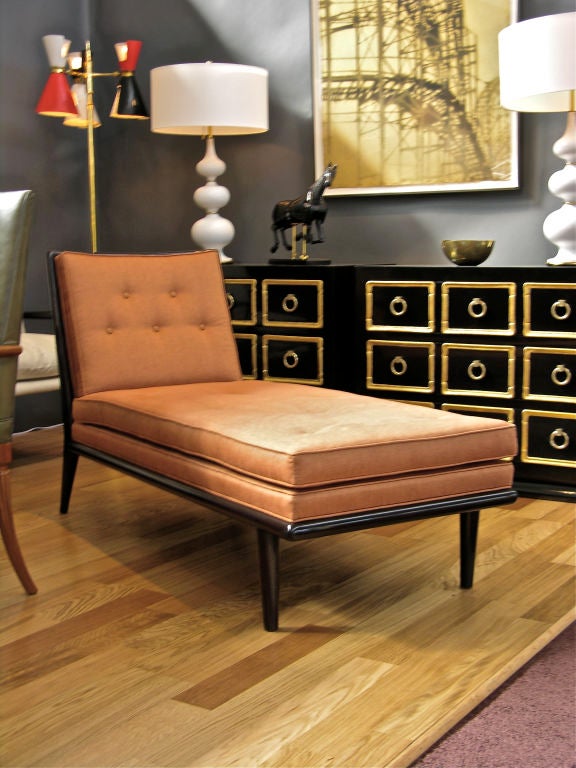 Mid-20th Century T.H. Robsjohn-Gibbings Chaises Longues For Widdicomb