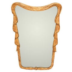 Gold Gilded Mirror After Dorothy Draper