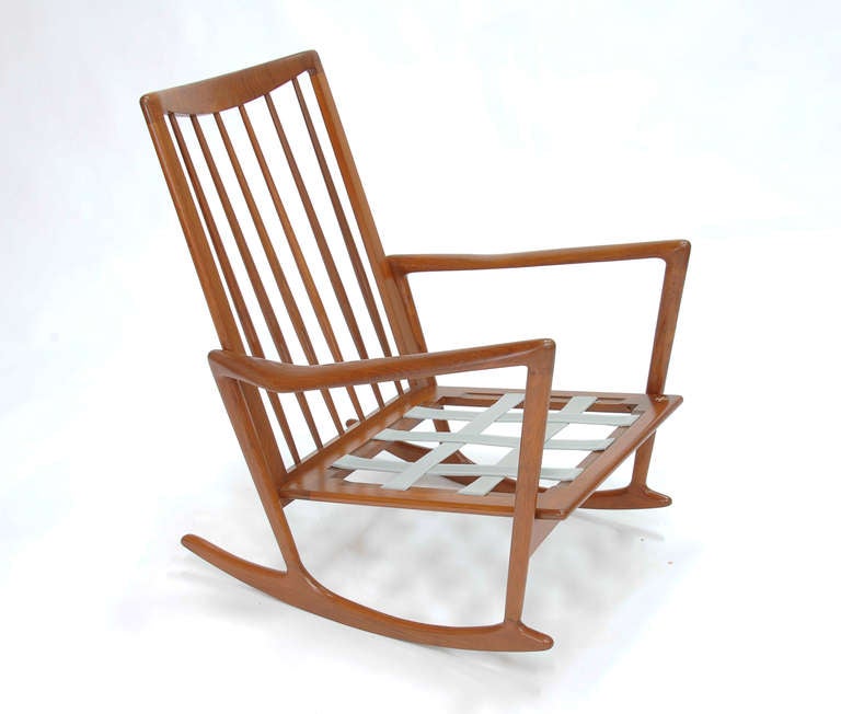 Mid-20th Century Ib Koford-Larsen Rocking Chair