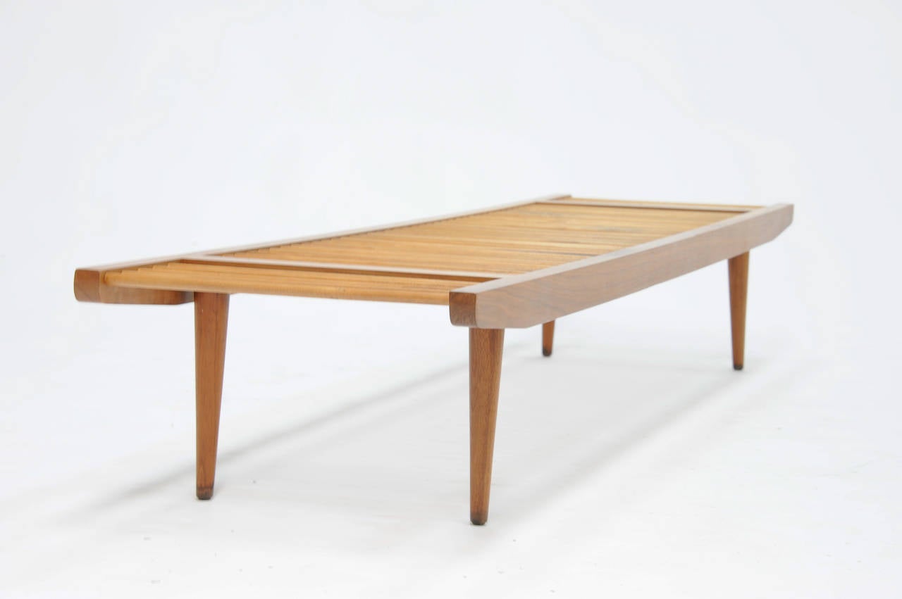 Milo Baughman for Glen of California Bench In Good Condition For Sale In Portland, OR
