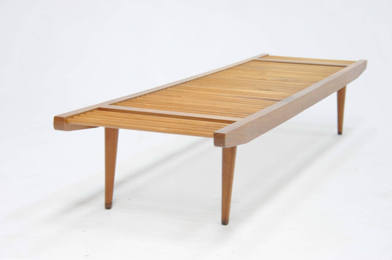 Mid-20th Century Milo Baughman for Glen of California Bench For Sale