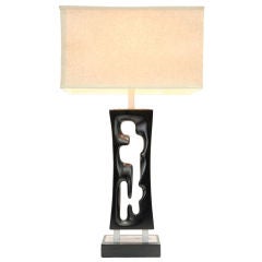Handsome Biomorphic Lamp in the manner of Paul Laszlo