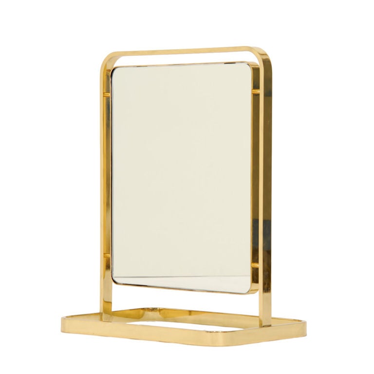 Stunning Paul Laszlo Double Sided Vanity Mirror at 1stdibs