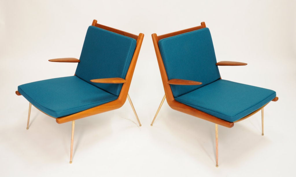 Mid-20th Century Peter Hvidt & Orla Molgaard  Model 135 Chairs for France & Sons