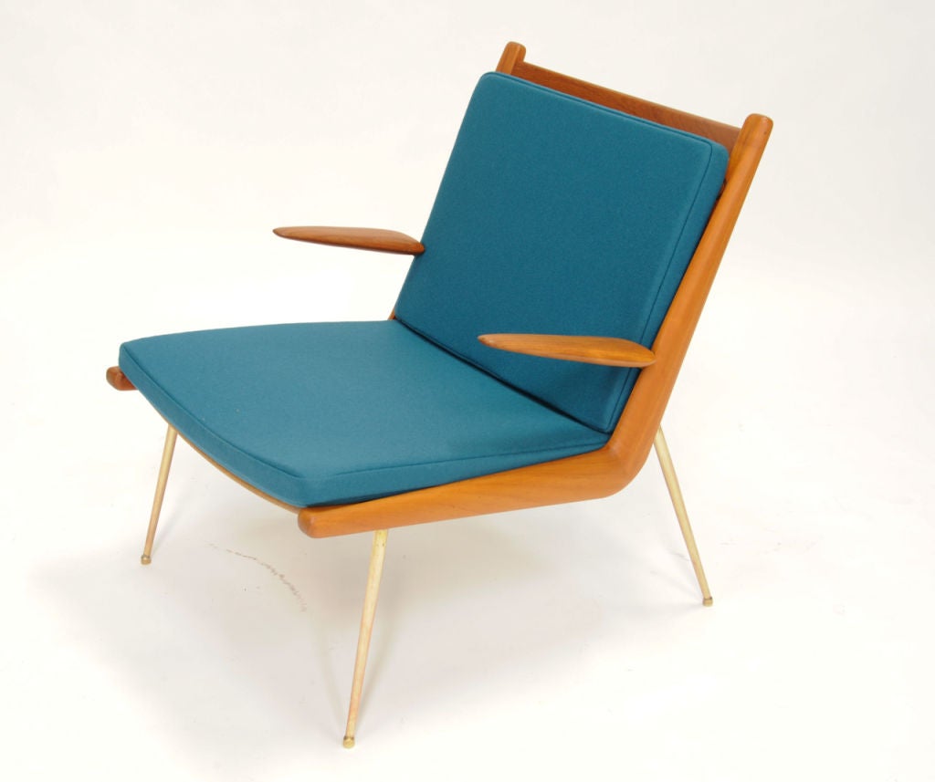 Teak Peter Hvidt & Orla Molgaard  Model 135 Chairs for France & Sons