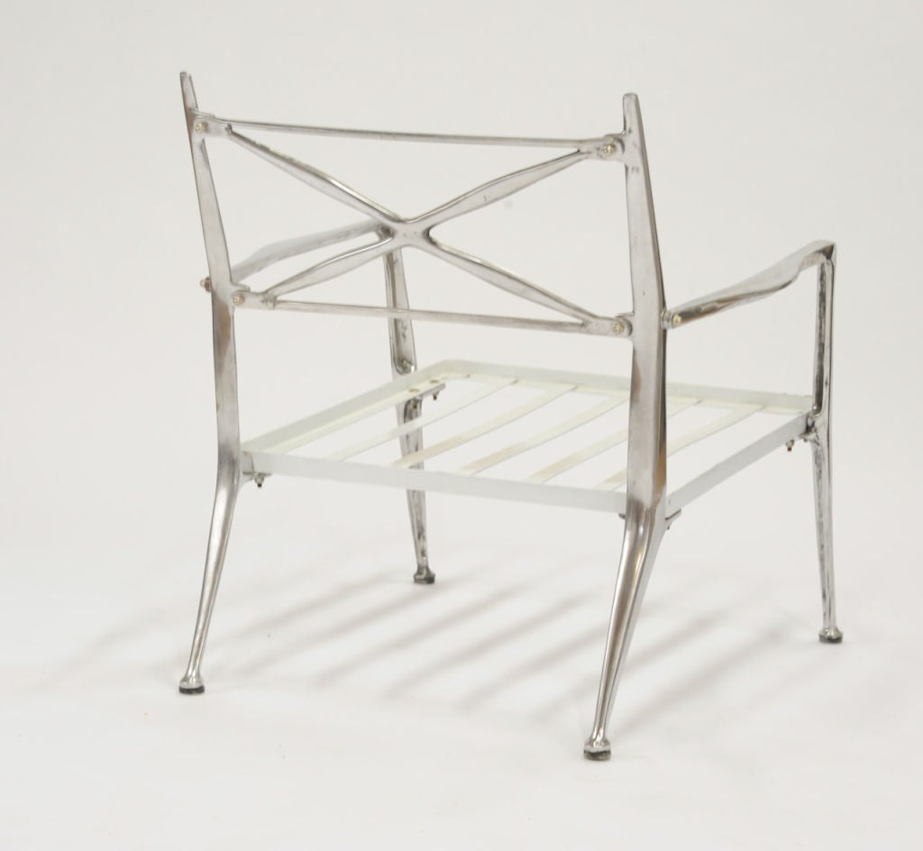 Aluminum Club Chair Frames at 1stdibs