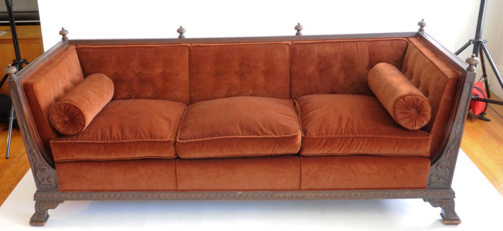 A grand and well built sofa