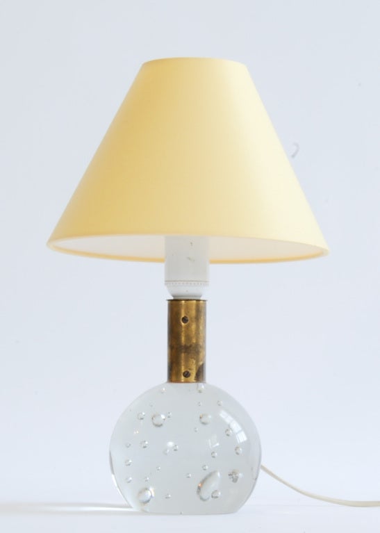Mid-20th Century Rare Josef Frank Globe Crystal Lamp, Model 1819