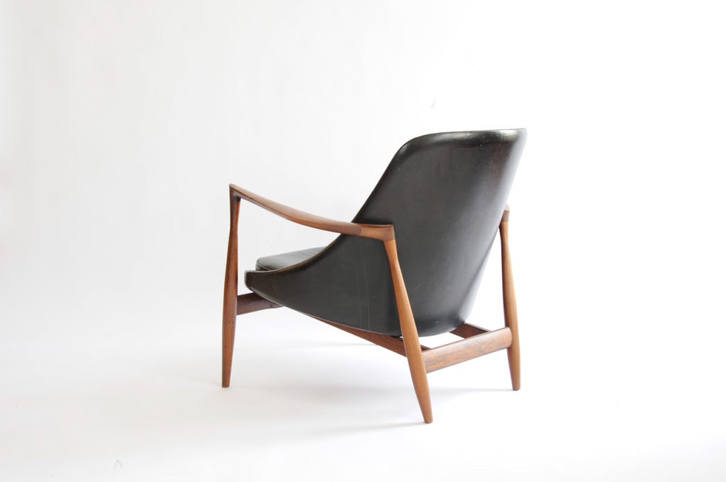 Danish Rosewood Elizabeth Chair by Ib Koford-Larsen