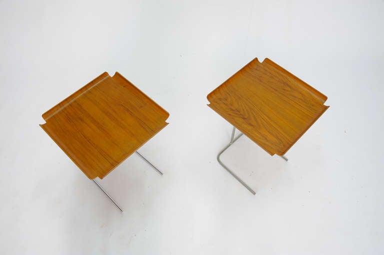 American George Nelson Tray Tables for Herman Miller