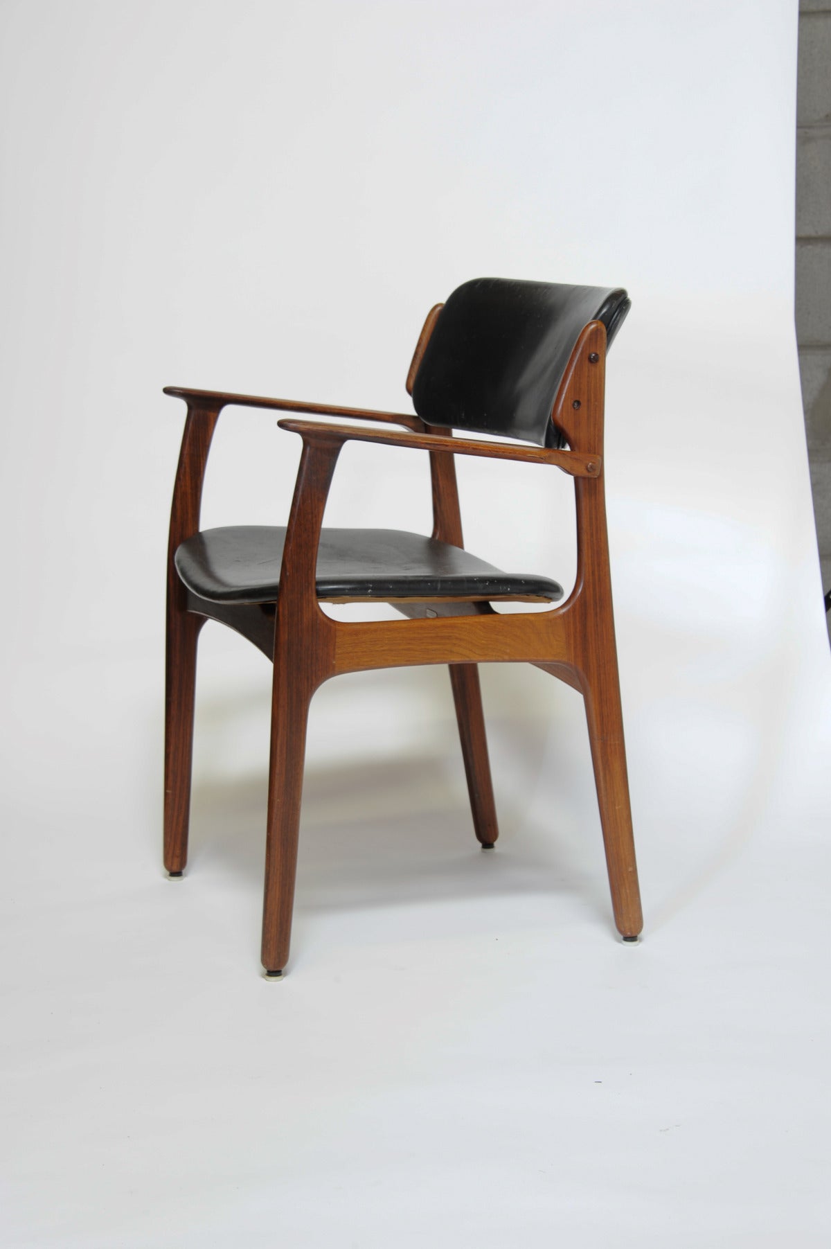 Mid-20th Century Set of Six Rosewood Eric Buch Dining Chairs Model 49 for Illums Bolighus
