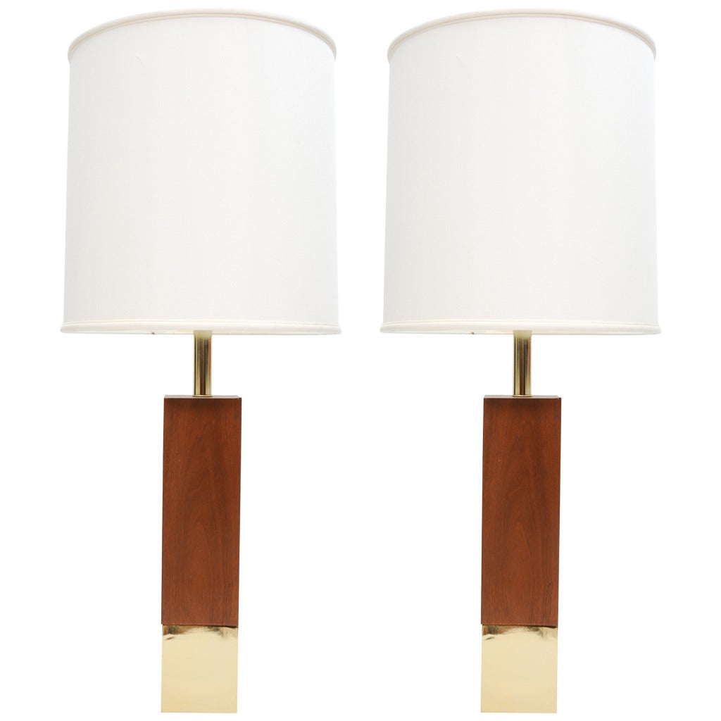 Pair of Lamps in the Manner of Pierre Cardin For Sale