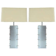 A Pair Of Robert Sonneman Table Lamps 4