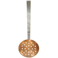 Monumental C. Jere wall Copper Strainer