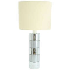 Laurel Lighting Company Brushed and Polished Chrome Lamp