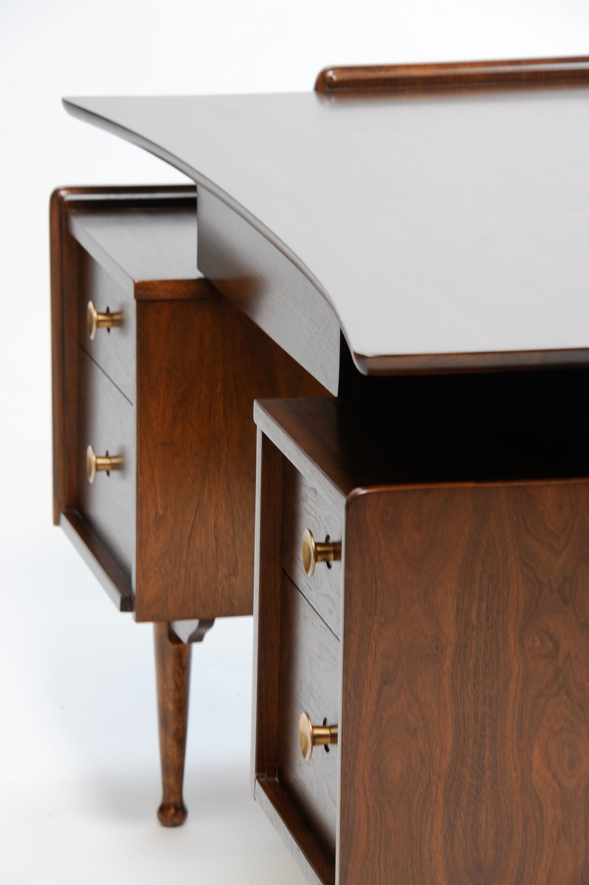 Mid-20th Century Modern Floating Top Desk by Hooker For Sale