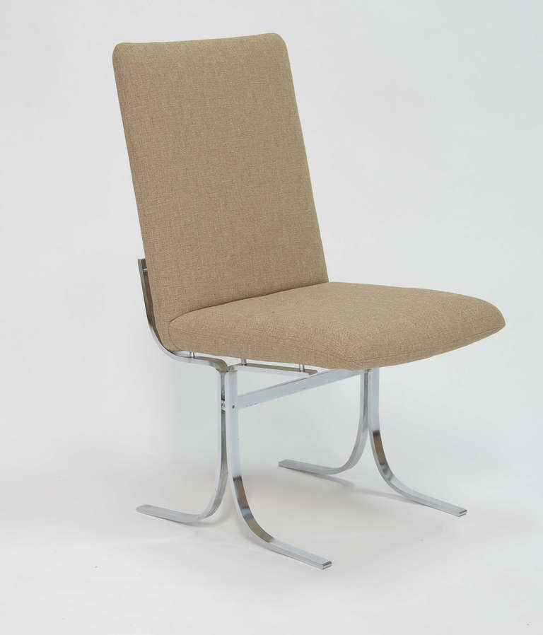 Mid-Century Modern Set of Four Cylund Smith Mobler Dining Chairs from Denmark For Sale